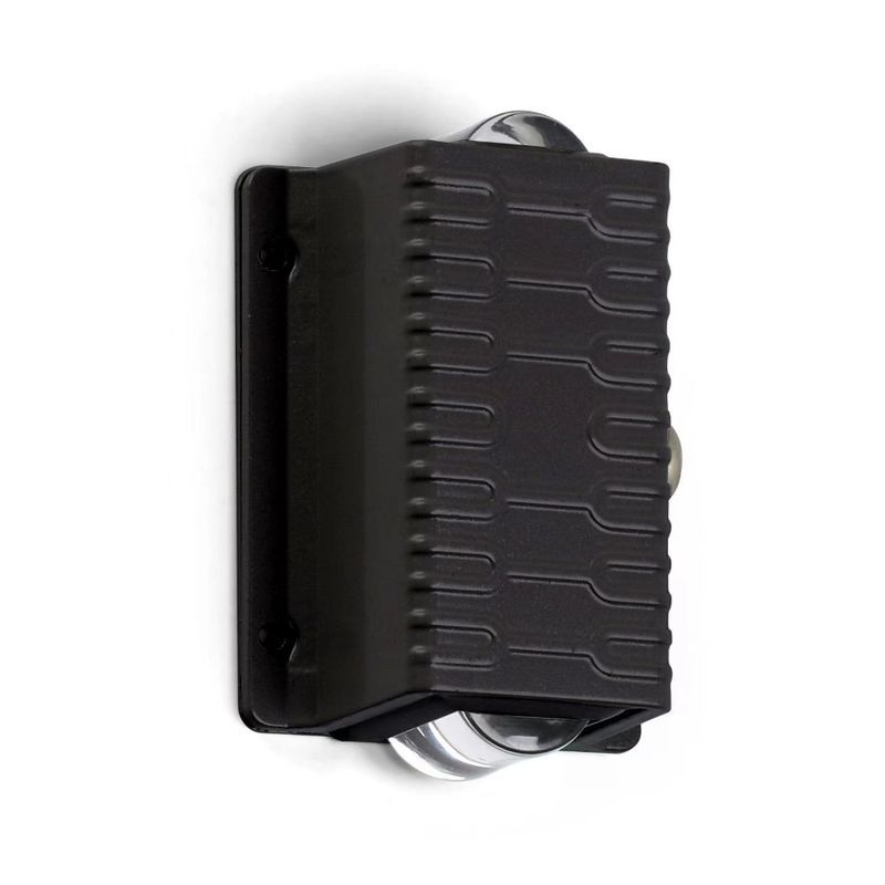 MAX LIGHT ไฟผนังภายนอก LED 2034 *ดำ 2W 3000K IP65