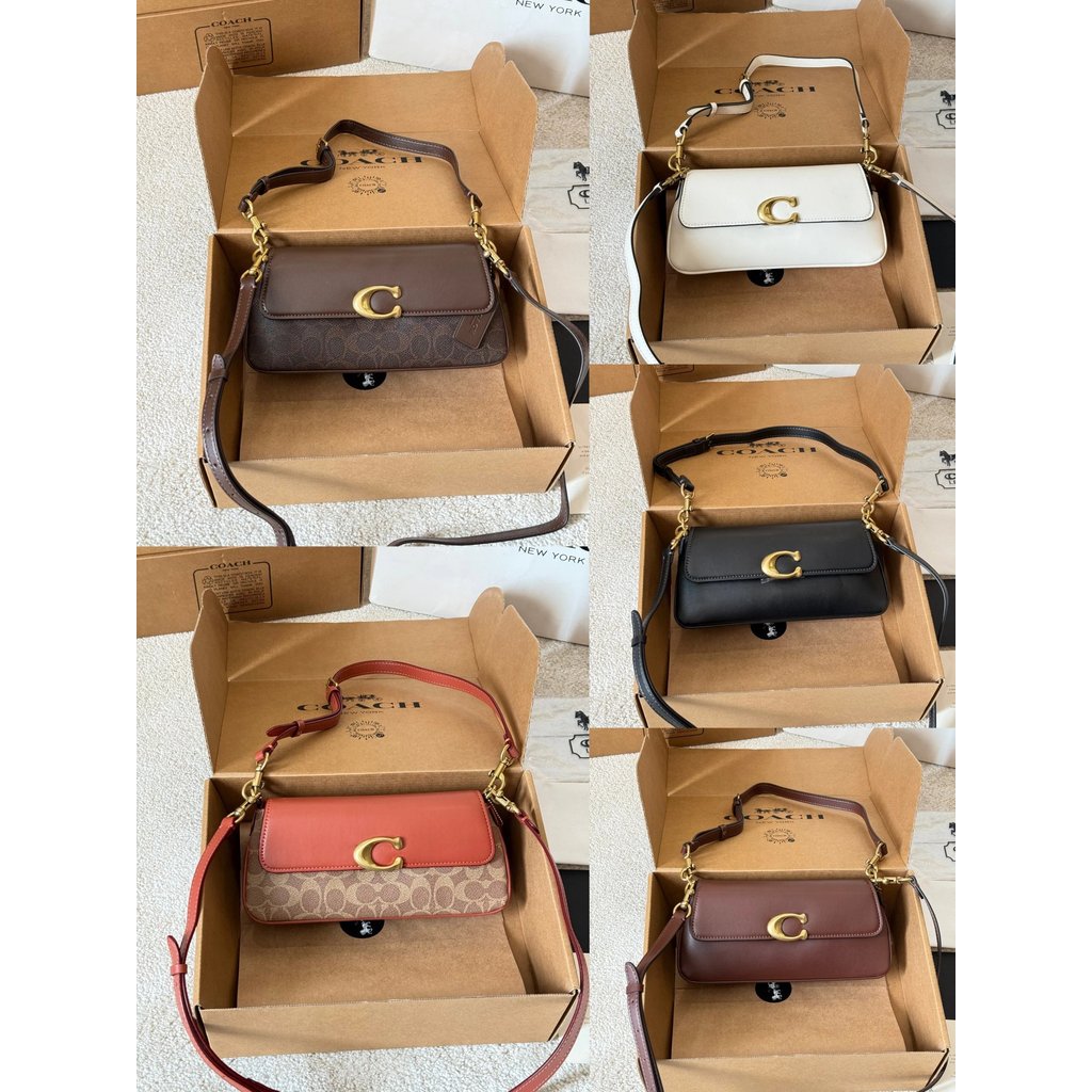 Coach Coach Jet Underarm Bag Presbyopic Messenger Bag Underarm Bag Handbag Messenger Bag Chain Bag C