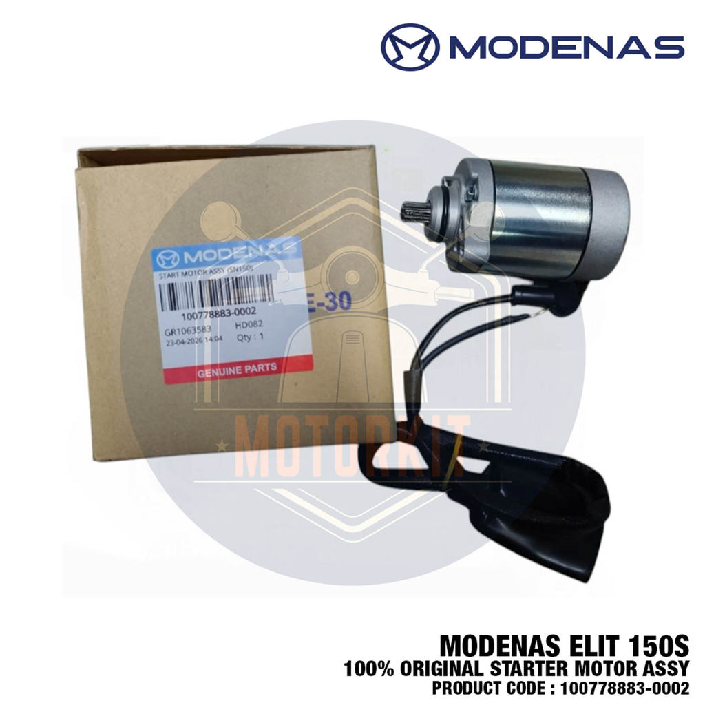 MODENAS ELIT 150S 150 S SN150 STARTER มอเตอร์ ASSY 100778883-0002