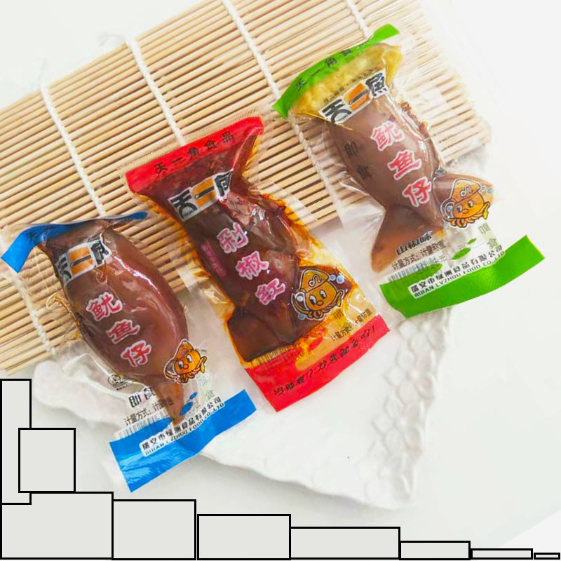 Tianyijiao ปลาหมึกทะเลไร้กระดูก เนื้อนุ่ม 500g อาหารทะเลพิเศษจากเหวินโจว