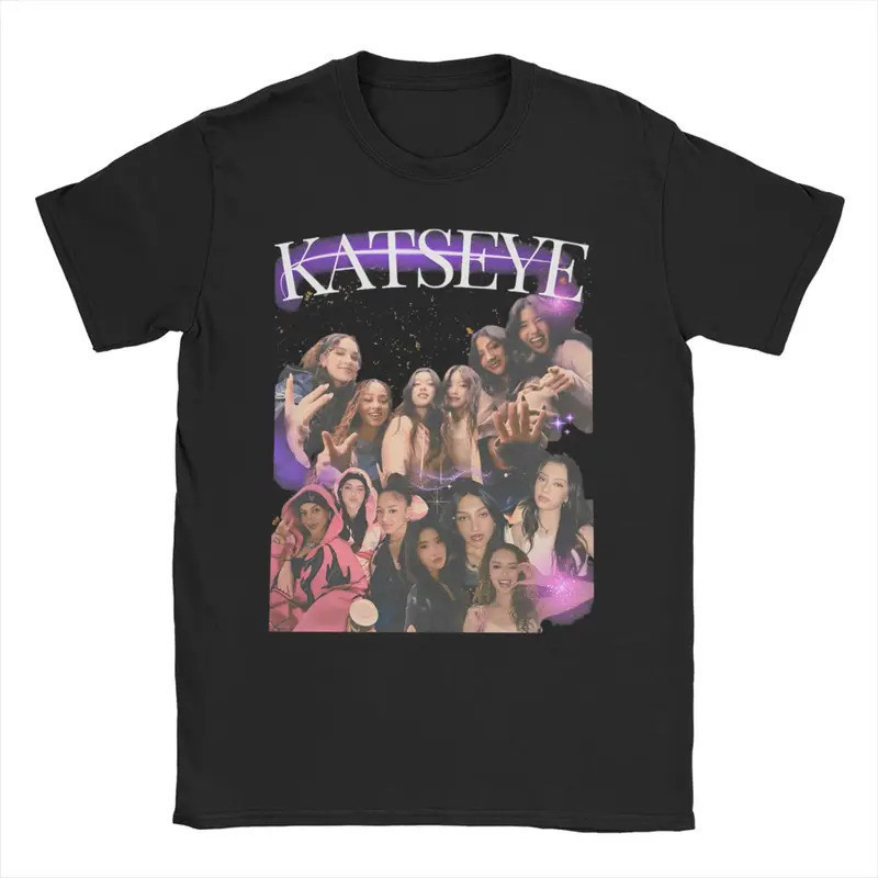 เสื้อยืดผู้หญิง Soft Mean Katseye Gnarly เป็นเสื้อผ้าคุณภาพดีเยี่ยม แขนสั้น คอกลม