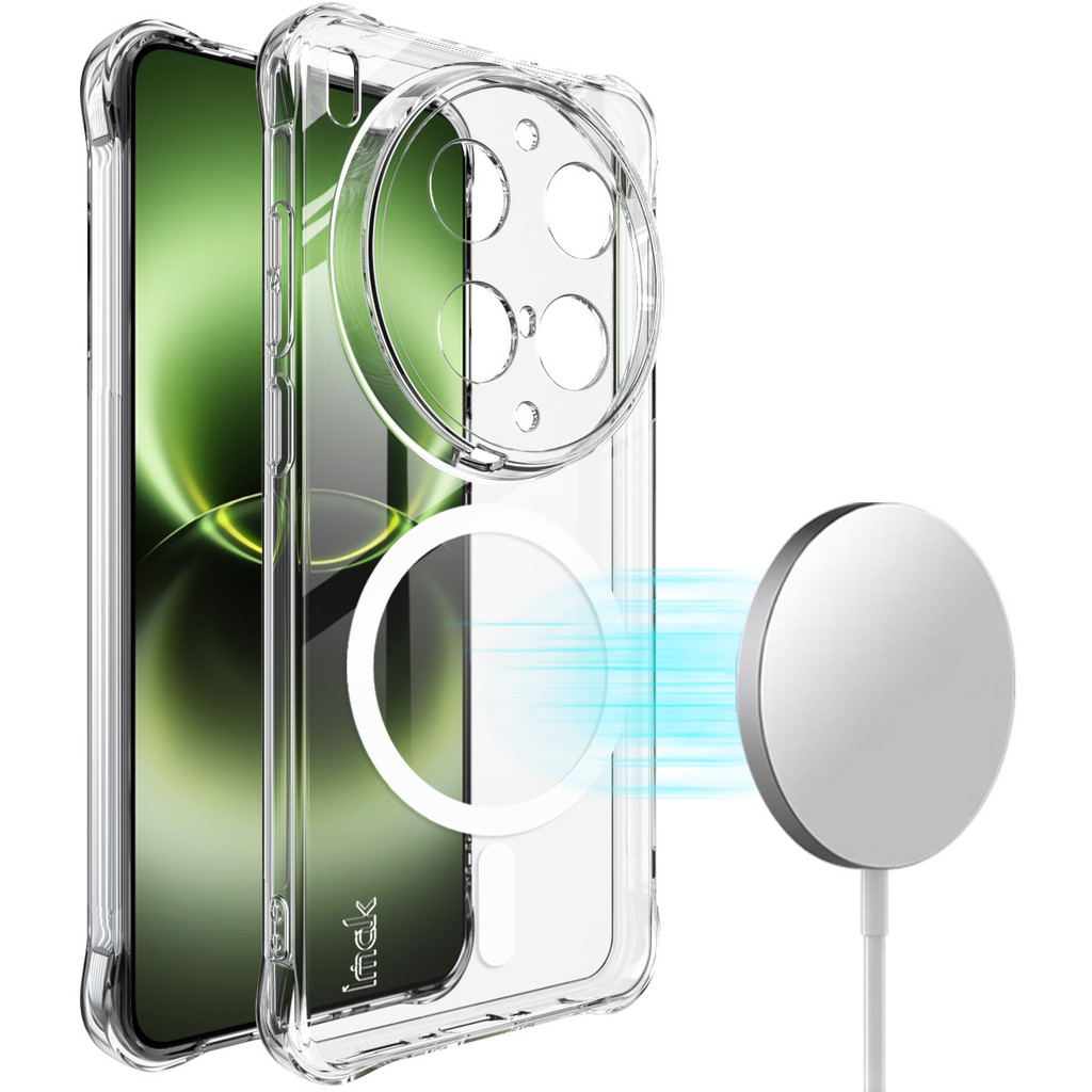 IMAK แม่เหล็ก เคส Vivo X300 Ultra X300s X300 Pro 5G นิ่มกันกระแทก TPU เคส พร้อมมุมถุงลมนิรภัย