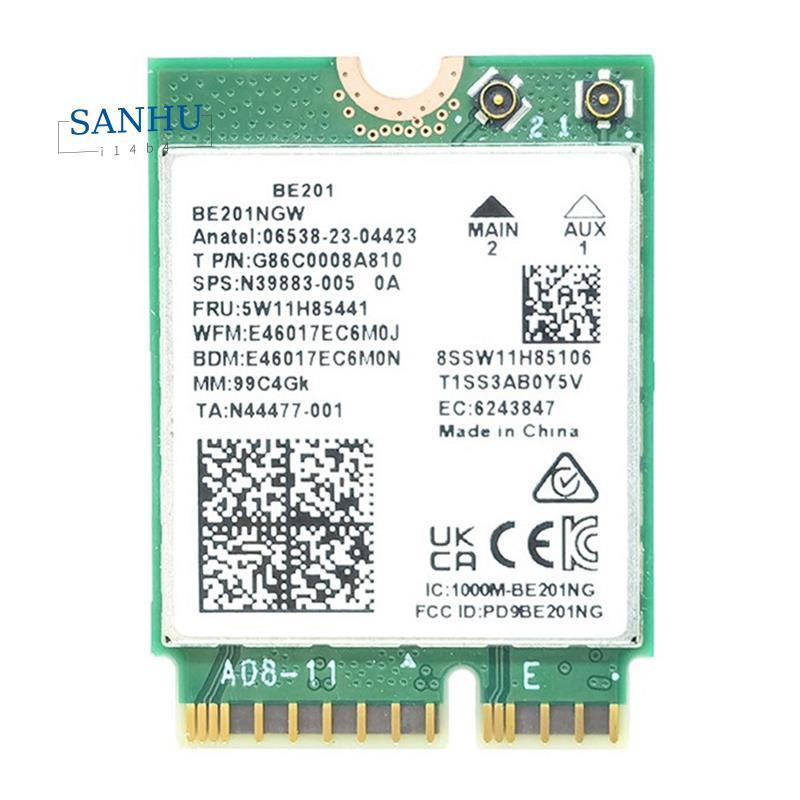 BE201 BE201NGW WIFI7 การ์ด M.2 Cnvio3 8774Mbps Tri-Band Bluetooth5.4 ไร้สาย WIFI การ์ดโมดูลสําหรับ W