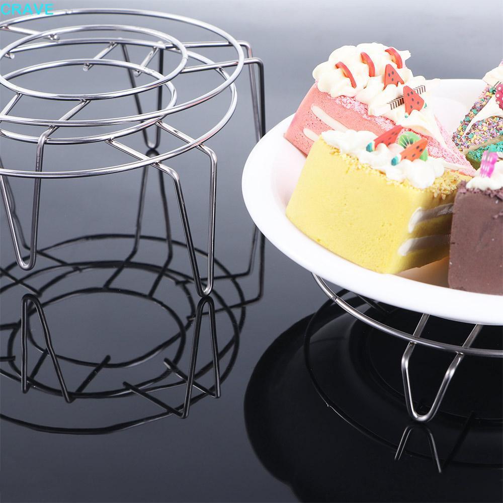 CRAVE ชั้นนึ่งสําหรับทําอาหารตาข่ายอุปกรณ์ครัวขาตั้งทําอาหารสแตนเลสเครื่องครัว