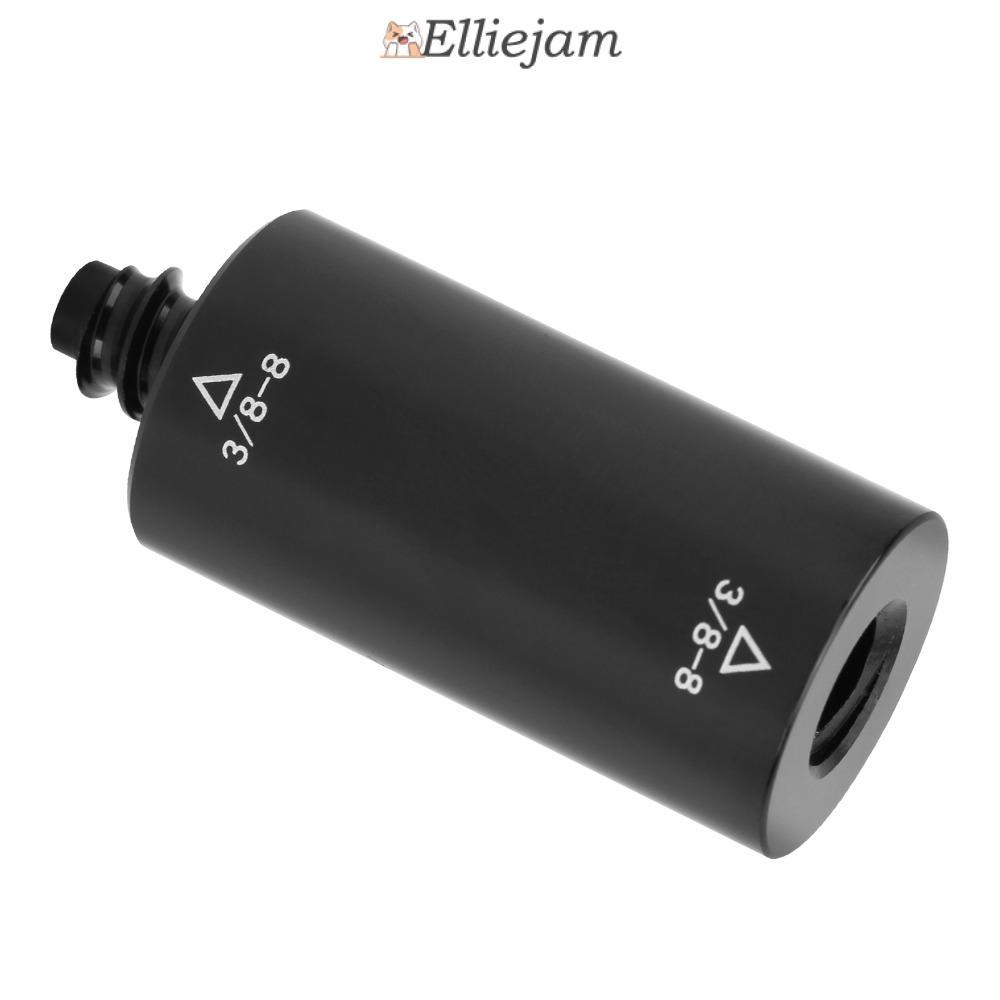 ELLIEJAM Pool Cue Extension, อลูมิเนียมเพลากลางยาว Stick, อุปกรณ์เสริมบิลเลียด 1oz 3/8-8 อะแดปเตอร์ฟ