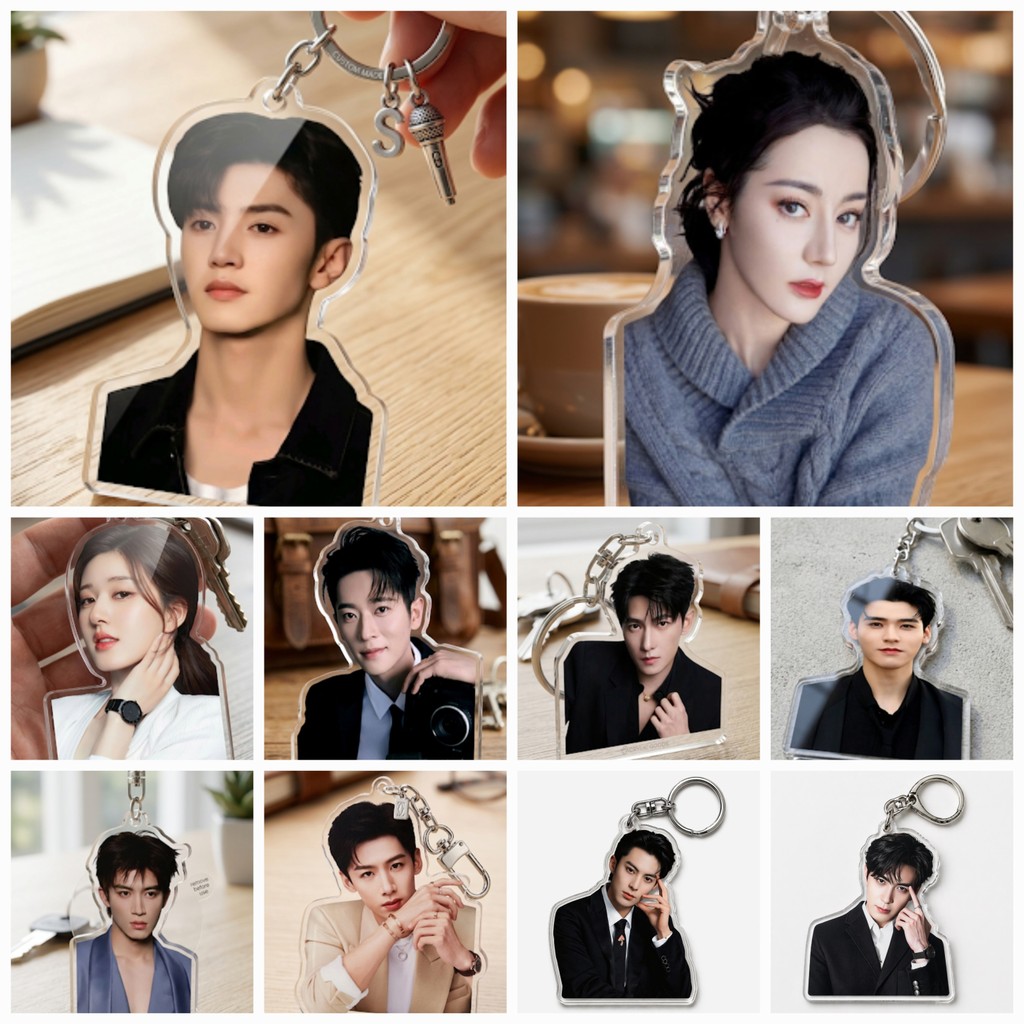 GANTUNGAN MV.TOKO - พวงกุญแจอะคริลิค พวงกุญแจ cdrama ศิลปินจีนจีน นักแสดง aktris