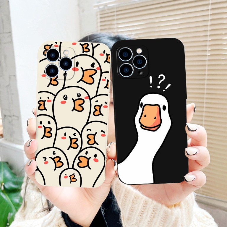 PRINTING LENS PROTECTOR เป็ดกรณี samsung a35 5g a16 a06 a14 a15 a03 a04 4g a04e A13 a34 5G A04S a33 