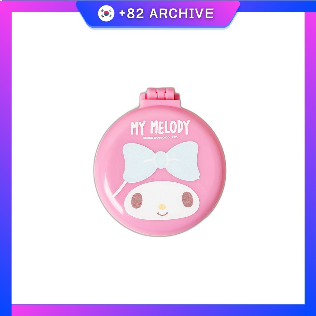 [daiso] แปรงแต่งหน้าพับได้ My Melody N/A 1 ชิ้น / แปรงหวีผมเกาหลี / ดีไซน์พับได้ โดย +82 ARCHIVE