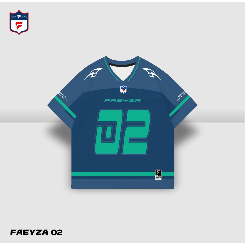 Aqua Force 02 Milano Premium Korean Style Retro Rugby Hockey Vintage NFL Futsal Ball / Womens Outfit