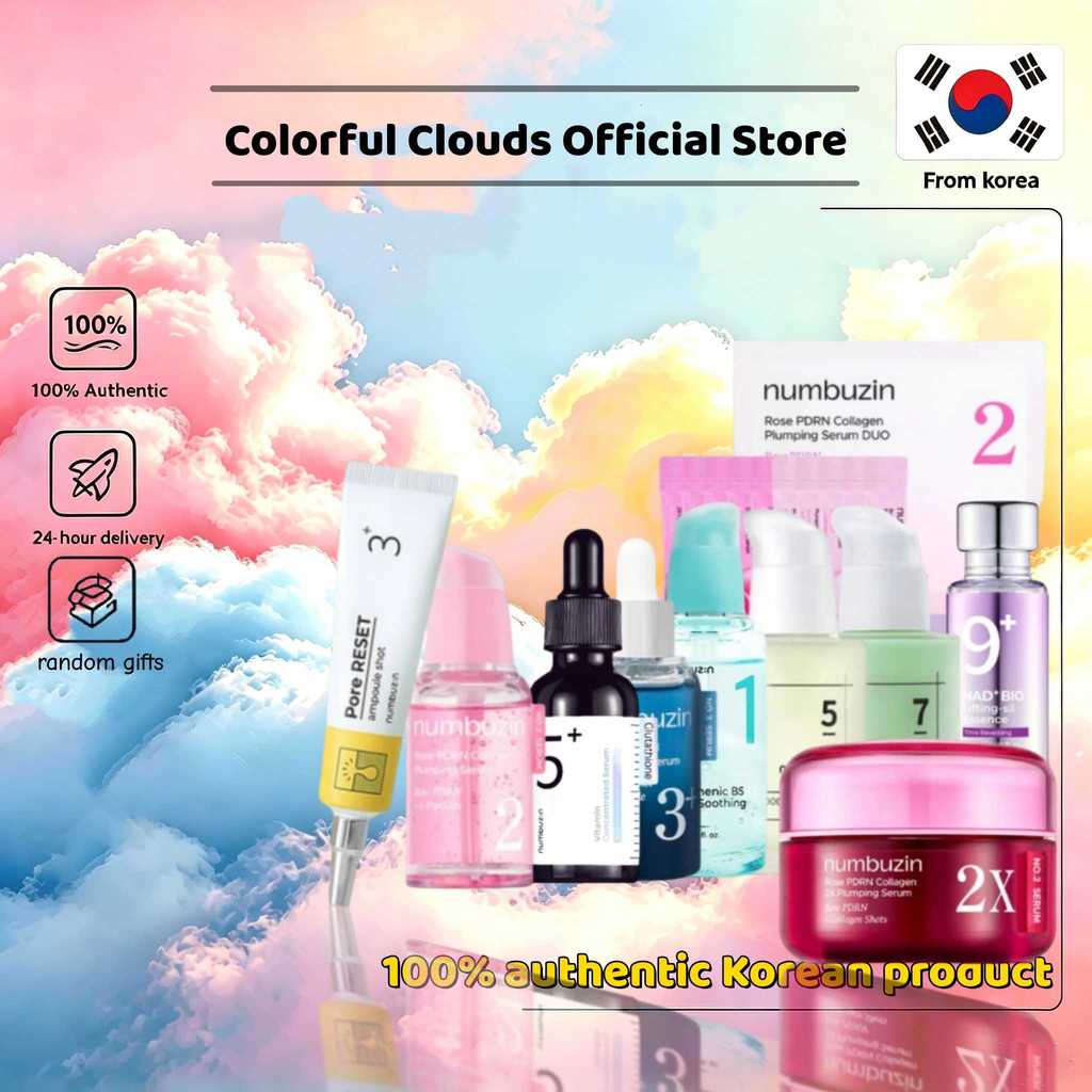 [Numbuzin] NO.2 Essence Set/No.2 Serum 30ml/No.1 Serum 50ml/No.2X Essence 30ml/No.5+Serum 30ml/no.5 