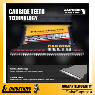 Hardwin ใบมัลติทูลฟันคาไบด์ Carbide Oscillating Saw blade 3.68’’L x1.39’’W 32T