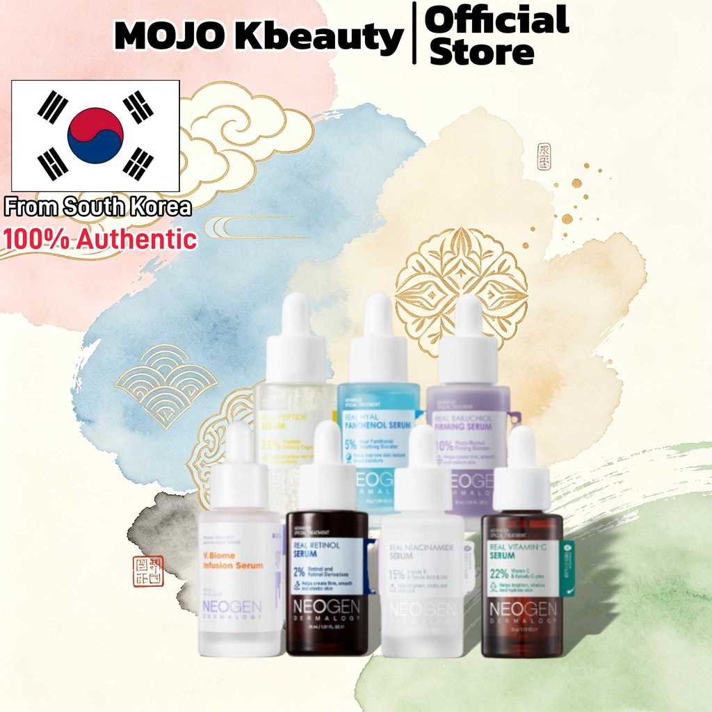 [NEOGEN DERMALOGY] Skincare Essence-Bakuchiol/Real Hyal Panthhenol/V.Biome Infusion/Peptide/Retinol/