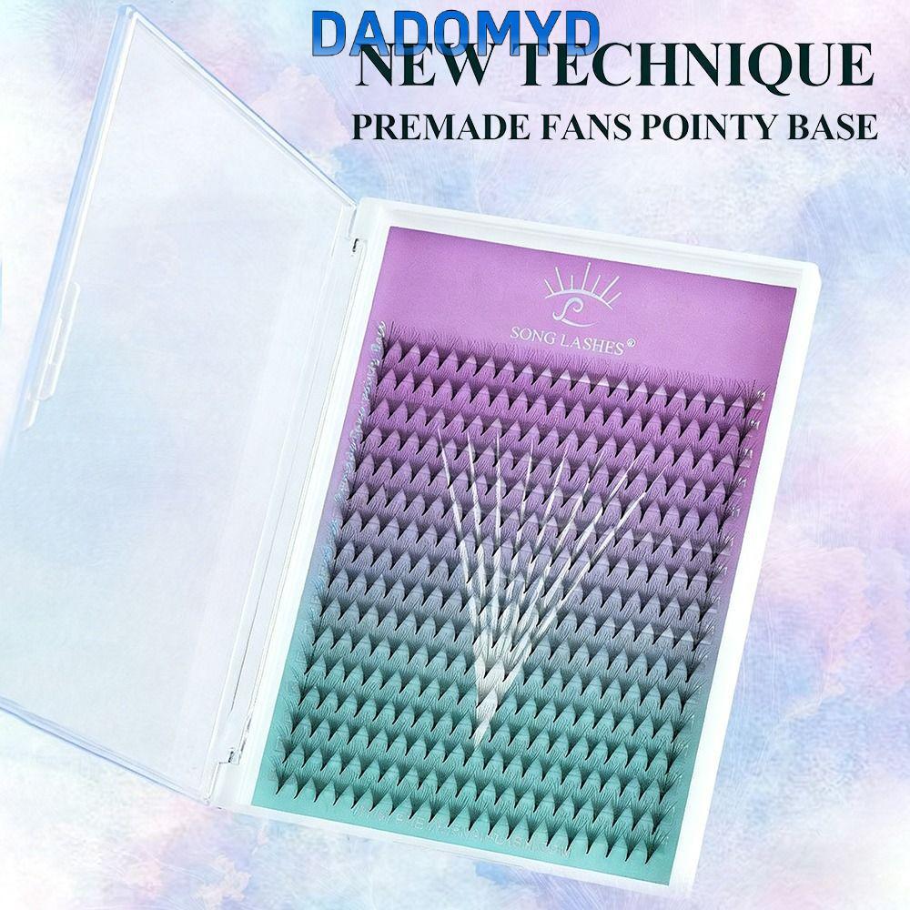 DADOMYD ขนตาปลอม, 6D Volume 8D Volume ขนตาประดิษฐ์, เครื่องสําอางเสริม Sharp Thin PBT วัสดุ Grafting