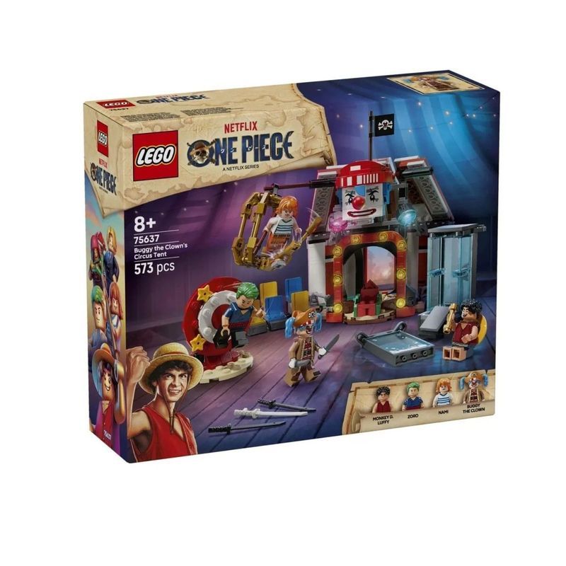 Lego One Piece 75637 Clown Bucky Circus Boys Girls Building Blocks ของขวัญของเล่น