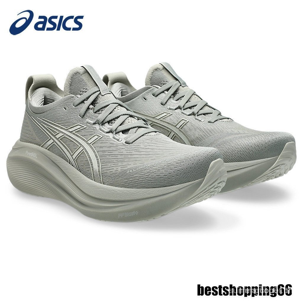AR2F 6J3Q ASICS GEL-NIMBUS 27 รองเท้าวิ่งผู้ชาย WCCA KSAP
