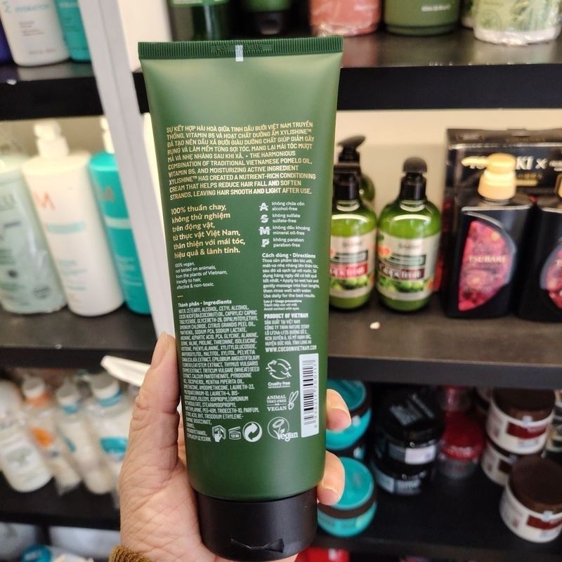 Vietnam Grapefruit Essence Hair Mask Conditioner ครีมไม่มีนึ่ง u toc buoi Cocoon giam เกย์ rung5-12-