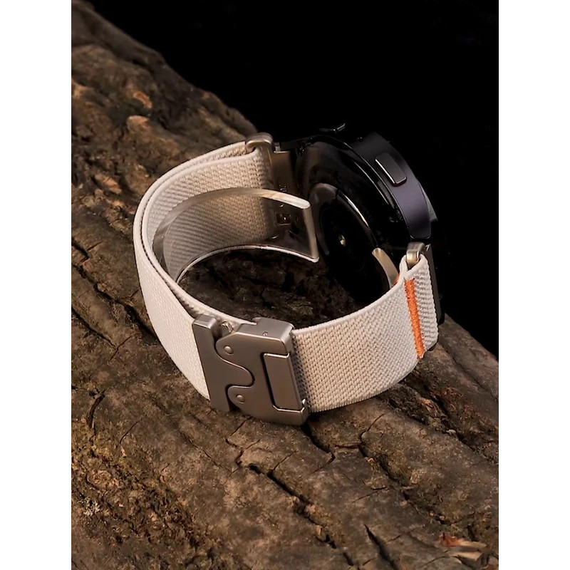 สายรัดร่มชูชีพสําหรับ Samsung Galaxy Watch 7/FE/6/5/pro/4/Classic/Gear s3 20 มม.22 มม.สร้อยข้อมือกีฬา correa Huawei GT 2e 3 4 5 Band