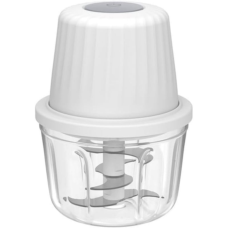 350ML Electric Garlic Chopper, Portable Veggie Chopper,Garlic Grinder Masher Onion Chopper, Blender 