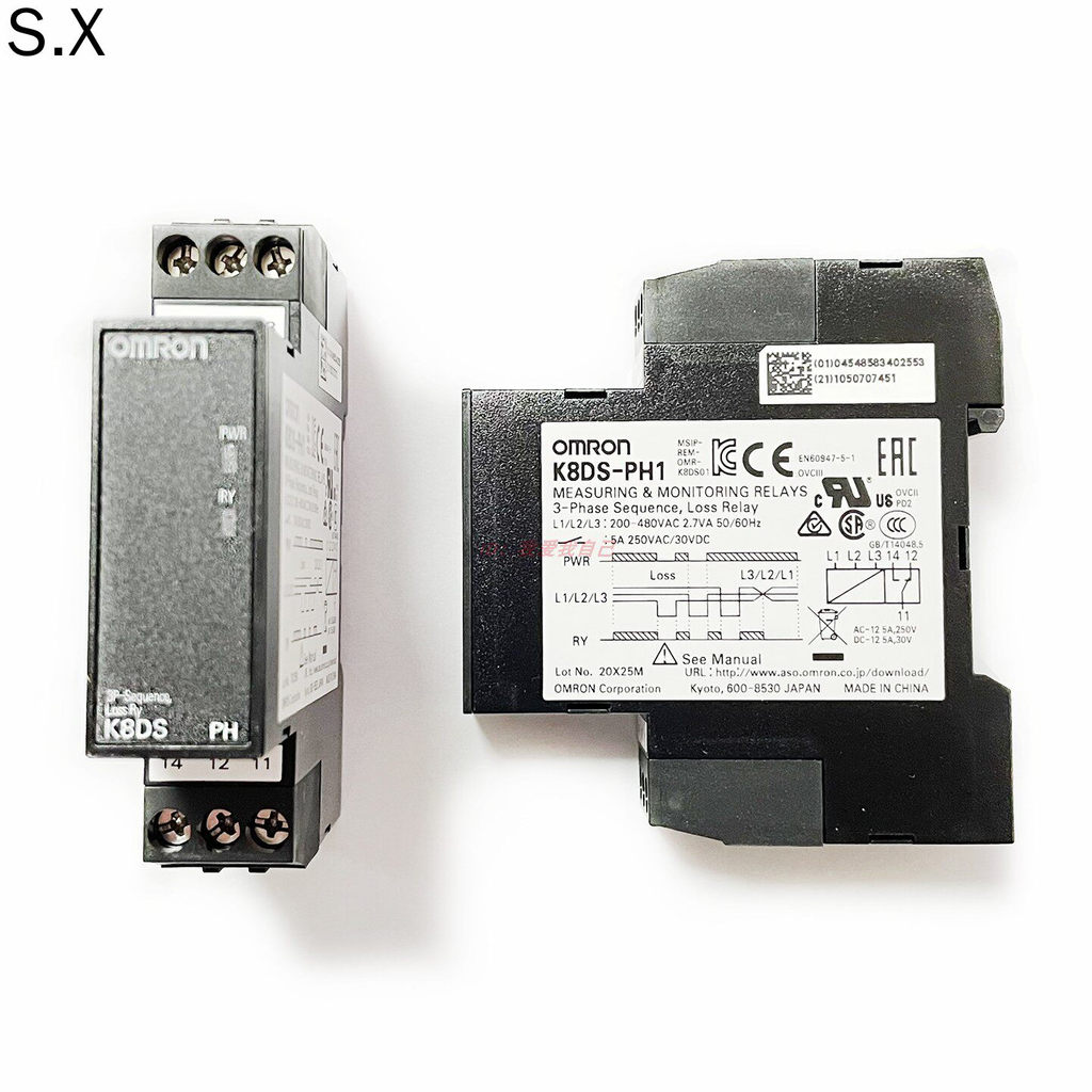 Omron รีเลย์ลําดับสามขั้ว K8DS-PH1 K8AK-PA2 K8DS-PM2 PH1-001 AS2