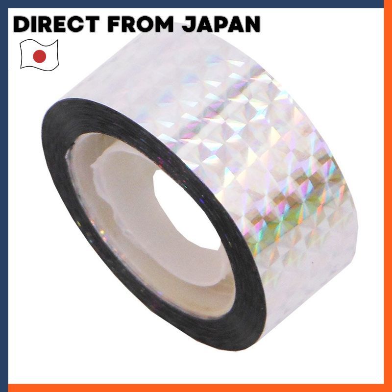 Ehime Paper Holographic Tape HOT-S Silver Set Of 3 Rolls