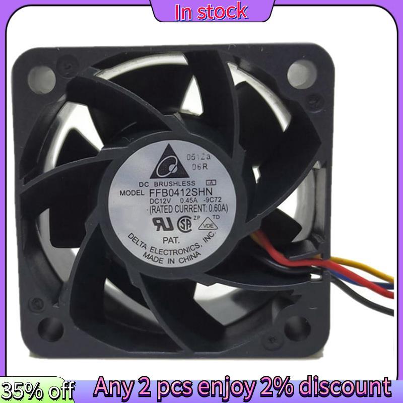 In stock-FFB0412SHN 4028 40MM 40X40X28MM Server Fan Big Power Cooling Fan 12V 0.45A Micro-Violent Ai