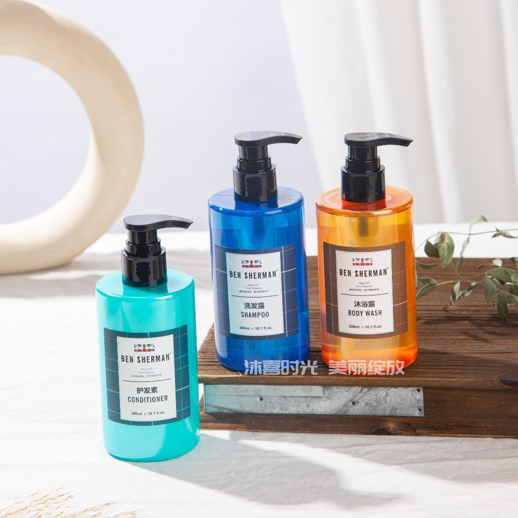 Holiday Inn Express by Ben Sherman 300ml แชมพู ครีมนวดผม และครีมอาบน้ํา BGOU