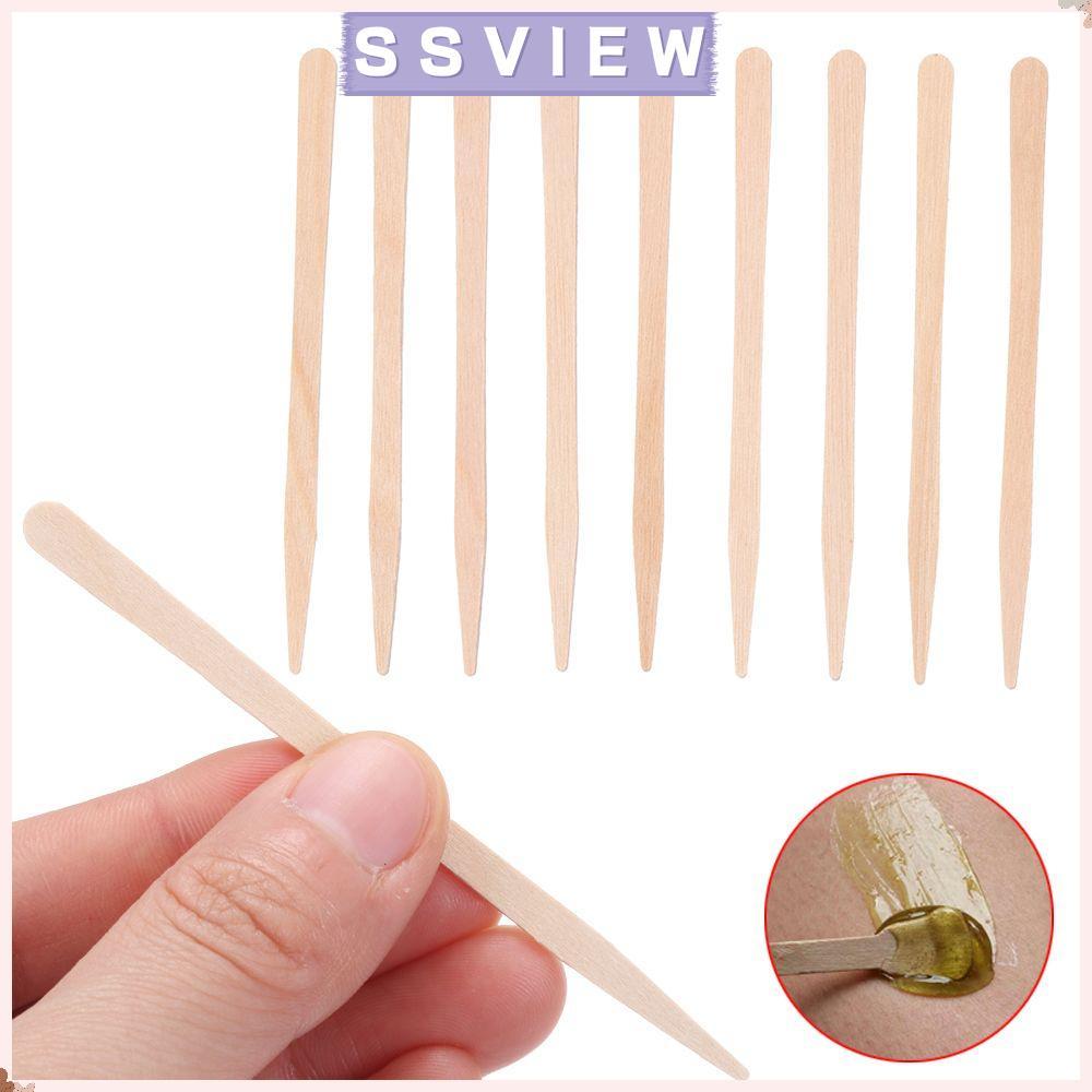 ไม้พายขี้ผึ้ง STILLSAVIEW Hot Wax bean แถบกําจัดขนพิเศษ Face & Eyebrows ครีมกําจัดขนแว็กซ์ Applicator