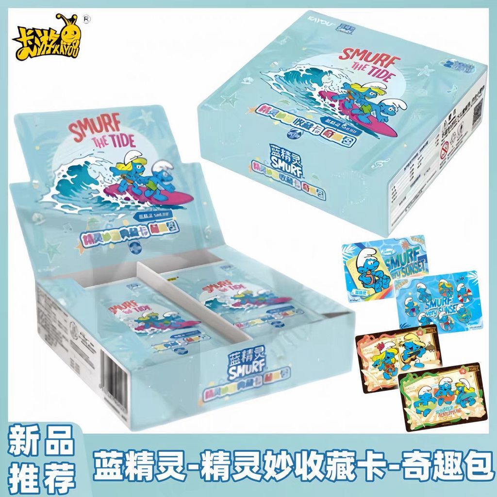 Smurf Travel Collection Cards Funny First Pack การ์ดสินค้าทั้งกล่อง