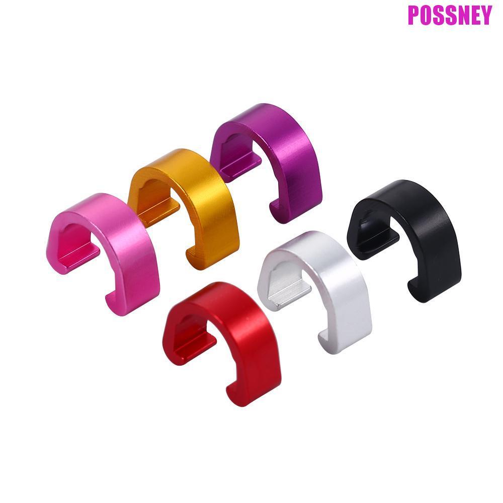 POSSNEY คลิปสายเบรกสำหรับจักรยาน MTB ทำจากอลูมิเนียม ใช้ได้กับ Shifter และจักรยานรูปร่างต่างๆ
