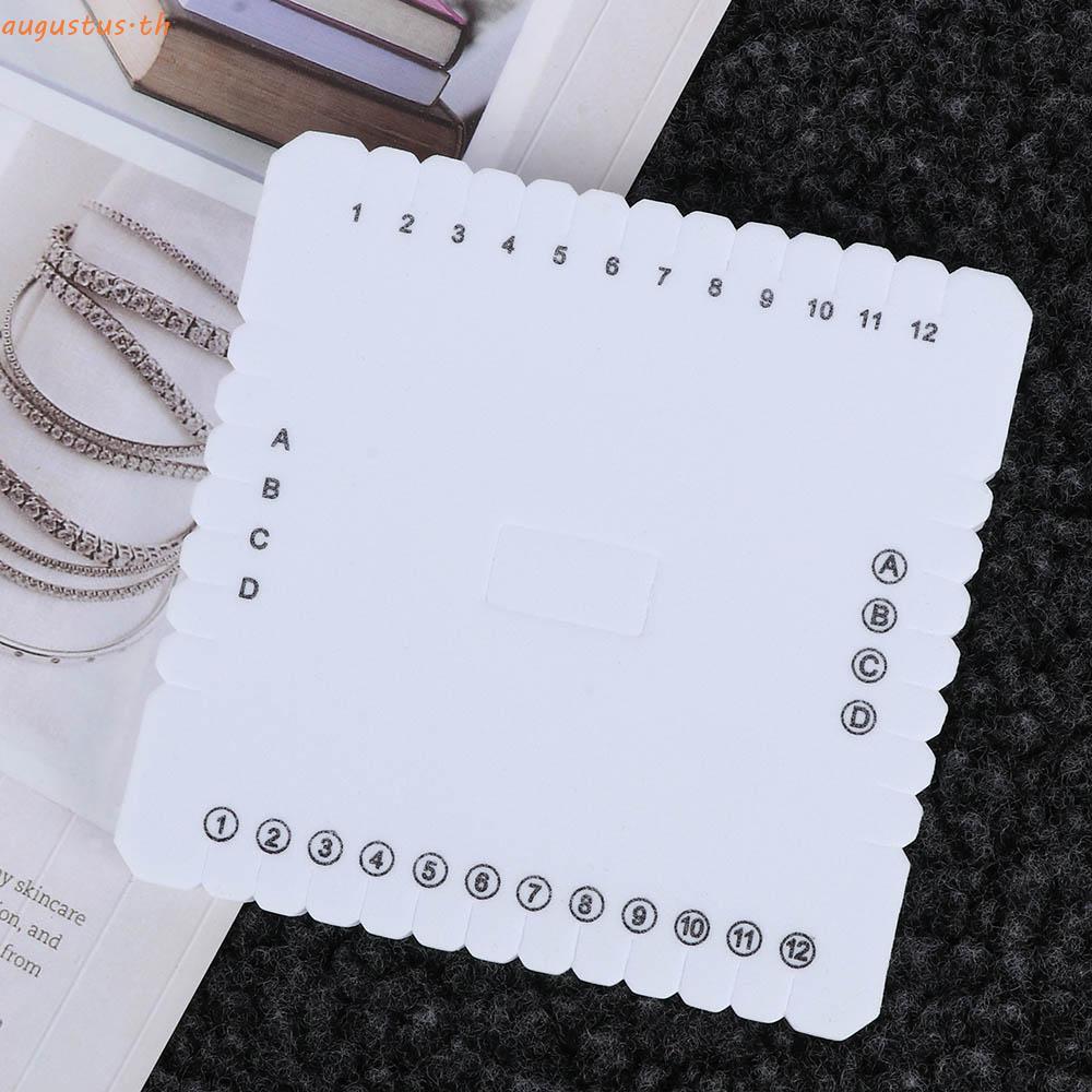 AUGUSTUS เย็บ DIY แผ่นถัก Braiding Disc/Disk Kumihimo เครื่องประดับออกแบบบอร์ด