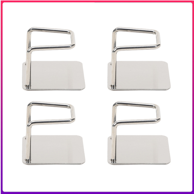 ใหม่ 4PCS Wall Mount Bracket Kit สําหรับ Digital Bathroom Scale และ Body Fat Scale เพื่อประหยัดพื้นท