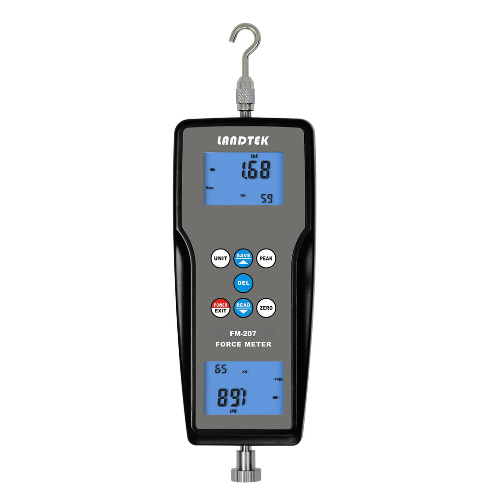 ในสต็อก LANDTEK Push Pull Force Gauge & Digital Force Gauge FM-207 Range 1K-1000K