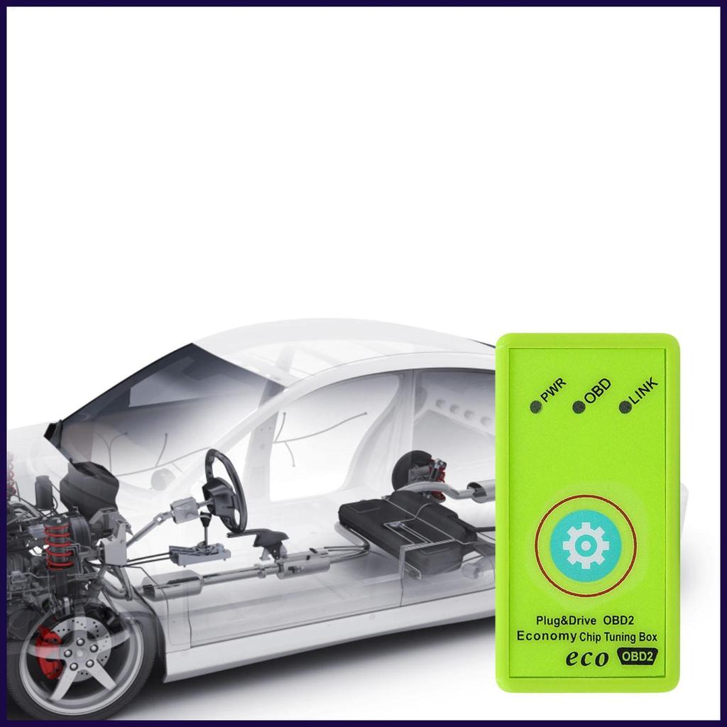Eco OBD2 การใช้ Saver OBD2 ชิปเศรษฐกิจสําหรับรถยนต์รถบรรทุก Economy Fuels Saver กล่องปรับแต่งชิปแก๊สอัตโนมัติประหยัด haiotath