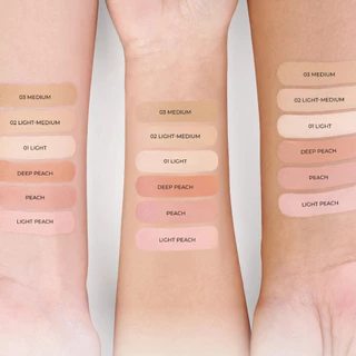 DRKSCOI C2P คอนซีลเลอร์สำหรับผิวกระจ่างใส & สีพีช คอนซีลเลอร์คอเรคเตอร์พีชปกปิดใต้ตาคล้ำใต้ตาไบรท์