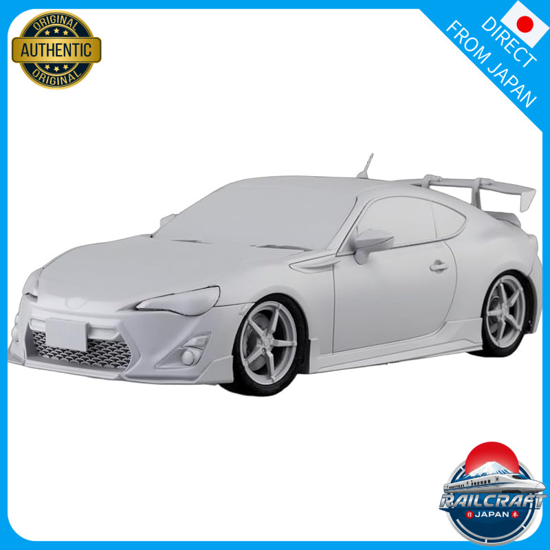 AOSHIMA MF Ghost No.4 Katagiri Natsumuki ZN6 TOYOTA 86 Volume 14 Seaside Double Lane 1/24 Scale Plas