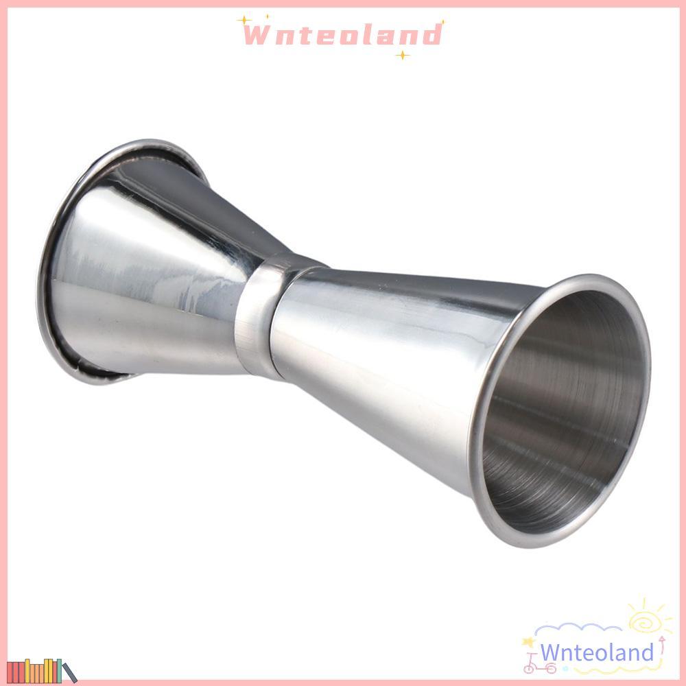 WNTEOLAND บาร์วัด Jigger, Shot การวัดภายใน Double Didi Jigger, วัด OZ/ML สแตนเลสญี่ปุ่น Jigger Home