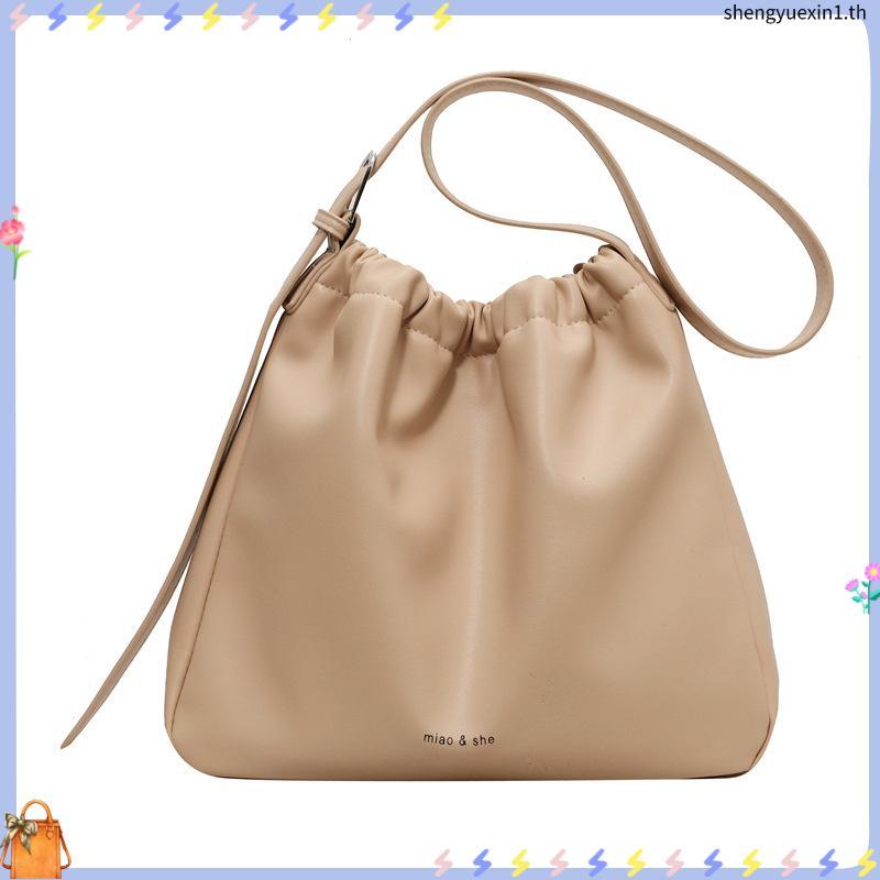 O-owinkk bag กระเป๋าสะพายไหล่ผู้หญิงความจุขนาดใหญ่ที่เรียบง่ายและทันสมัย