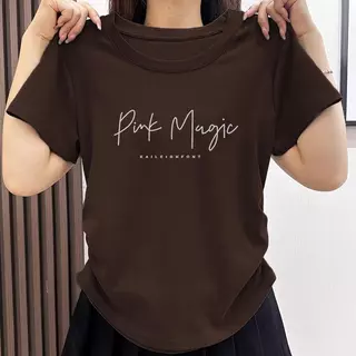"เสื้อแฟชั่นผู้หญิง " คอกลม เสื้อยืดทรงจีบธรรมดาสำหรับผู้หญิง ทรงสลิมฟิต หลากสี ผ้าใส่สบาย（การจัดส่งสินค้าในกรุงเทพฯ）