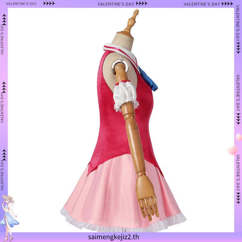 Hoshino AI/OSHI NO KO คอสเพลย์ COSTUME HOSHINO AI IDOL รุ่นคอสเพลย์ COSTUME