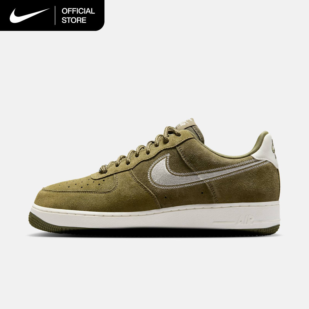 Nike Men's Air Force 1 '07 LV8 Shoes - Medium Olive [HJ4465-201]