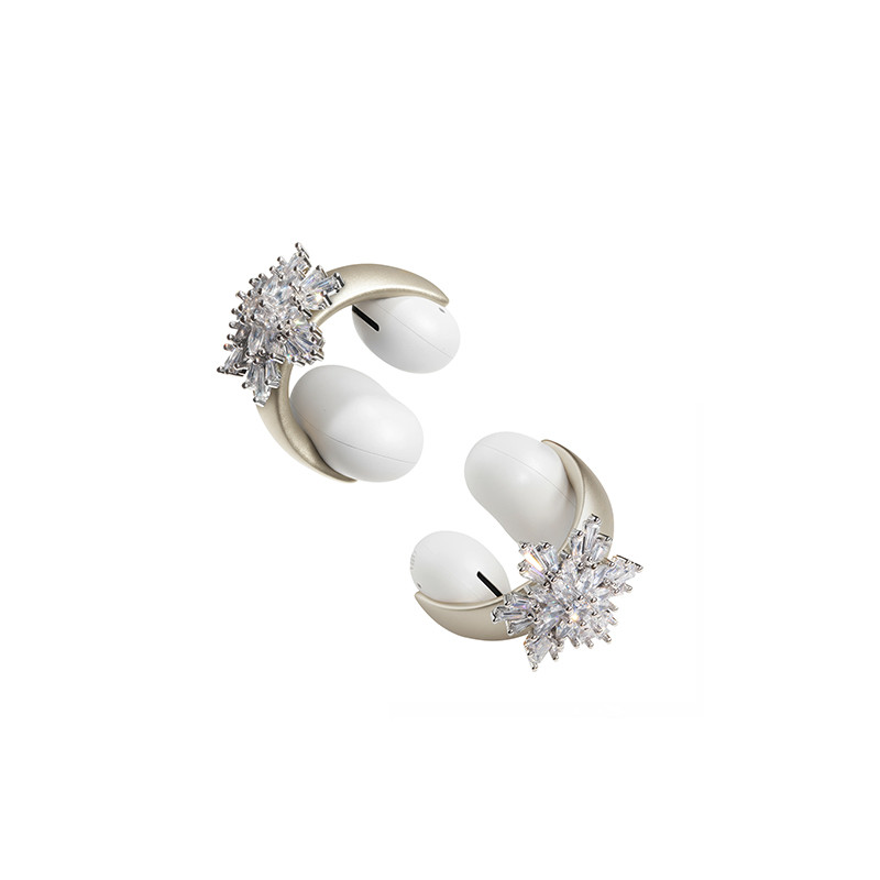 [Gift] Snowflake Earrings ต่างหูผีเสื้อ {ของขวัญที่ไม่ใช่แบรนด์ ANKER}
