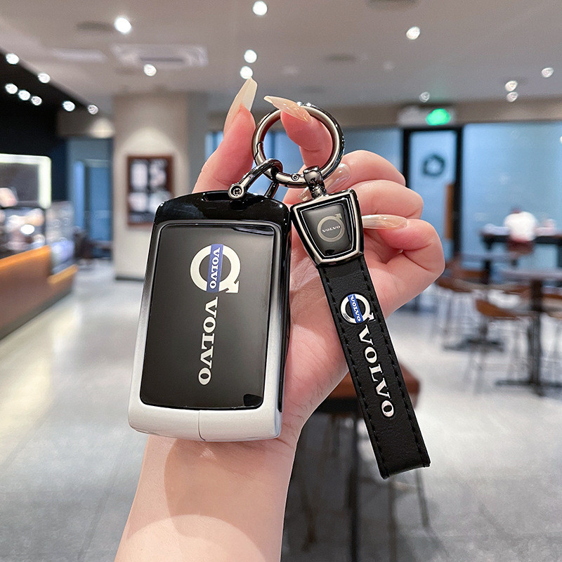 เหมาะสําหรับ 2025 ฝาครอบกุญแจ Volvo 2026 xc60 s90 s60 xc40 xc90 v60 v90 High-End เสาโลหะ Star Key