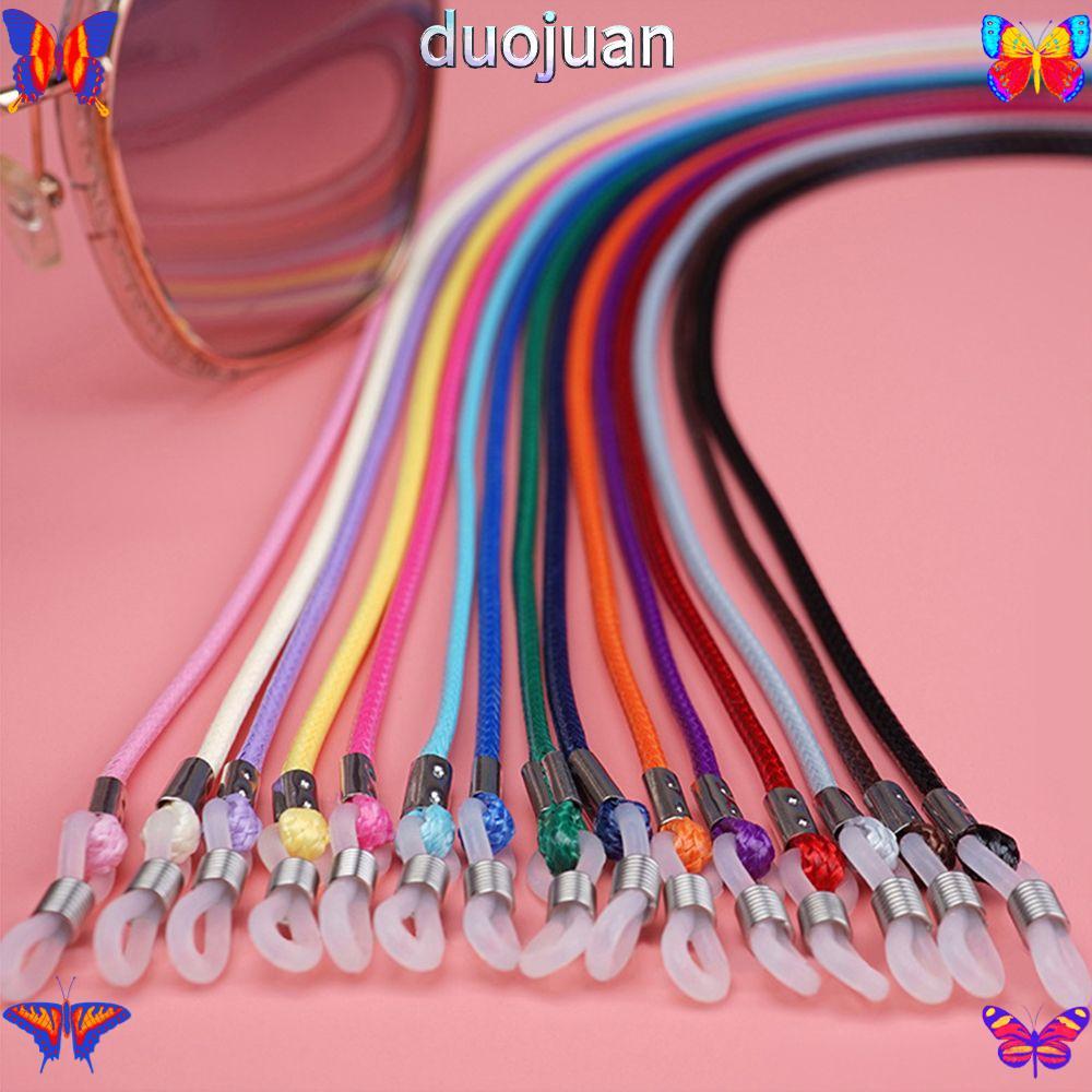 DUOJUAN Glasses Chain Premium Anti Slip Universal Reading Glasses String Ropes