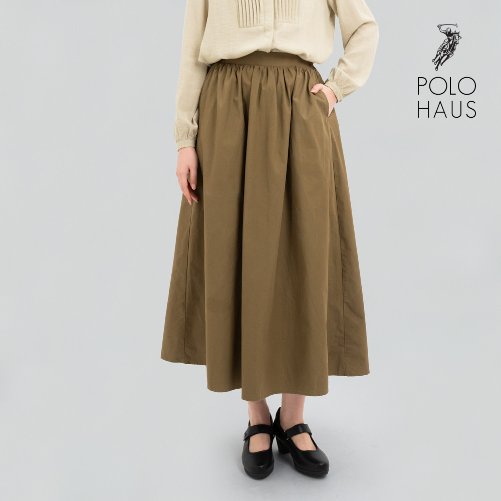 Polo Haus - กระโปรงยาวผู้หญิงs A Line WBSK007