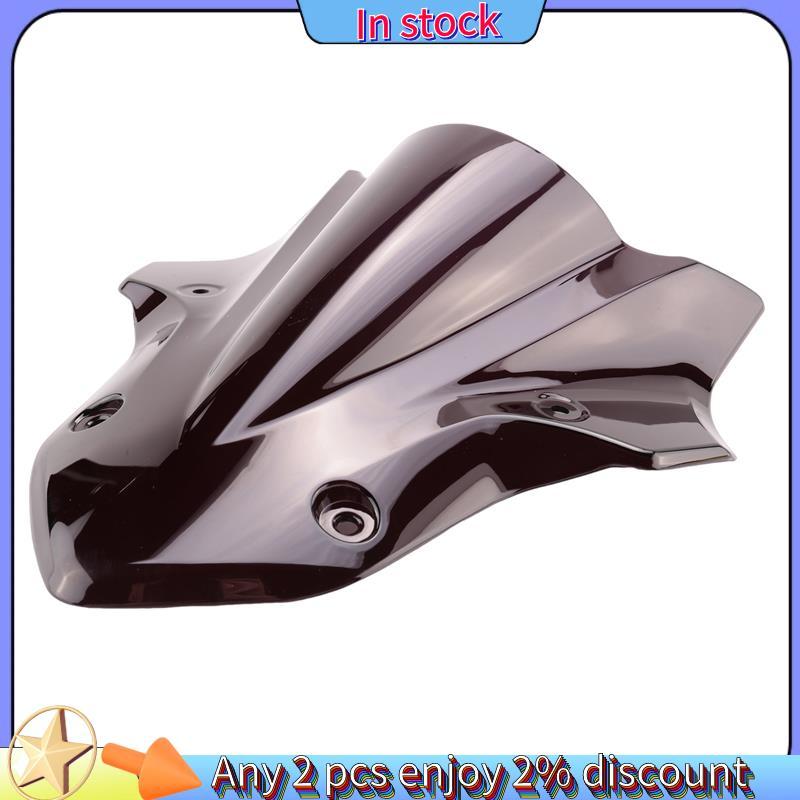 ในสต็อก-กระจกรถจักรยานยนต์ Z900 หน้าจอลม Double Bubble Fit สําหรับ Z900 2017 2018
