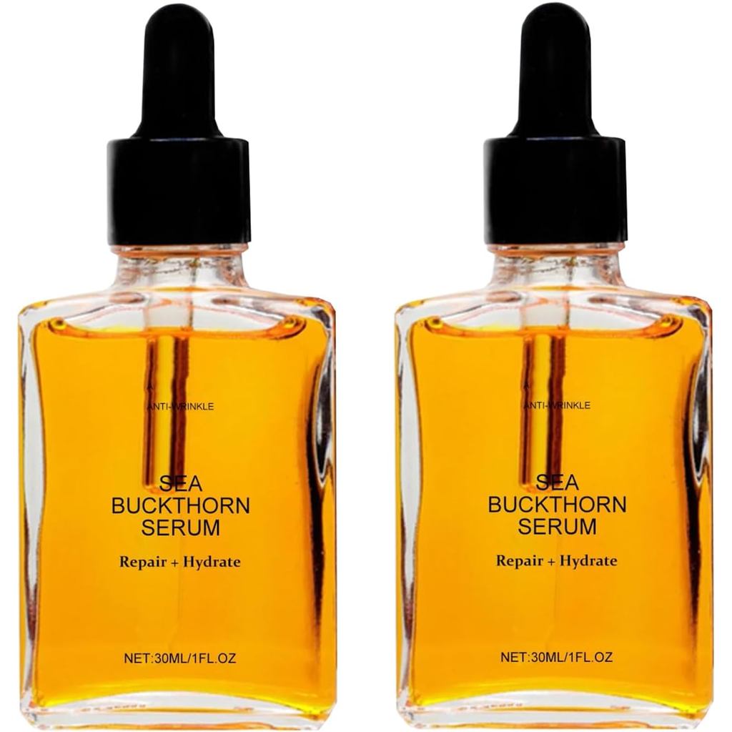Sea Buckthorn Serum, Sea Buckthorn Repair + Hydrate Serum, Sea Buckthorn Vitamin C Face Serum, Sea B