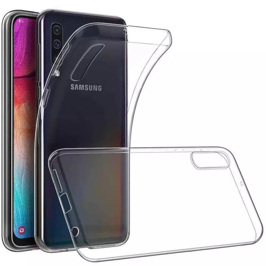 CASE SAMSUNG A70 2019 SOFT CASE CLEAR ULTRATHIN JELLY CASE