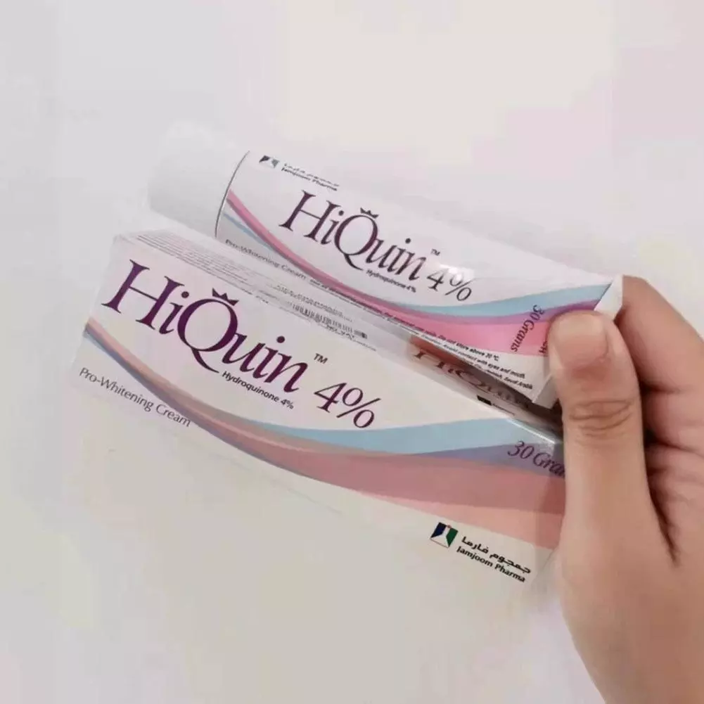 Hiquin Cream 4% Melasma Cream รอยดํา 30g Targeted Skin Lightening