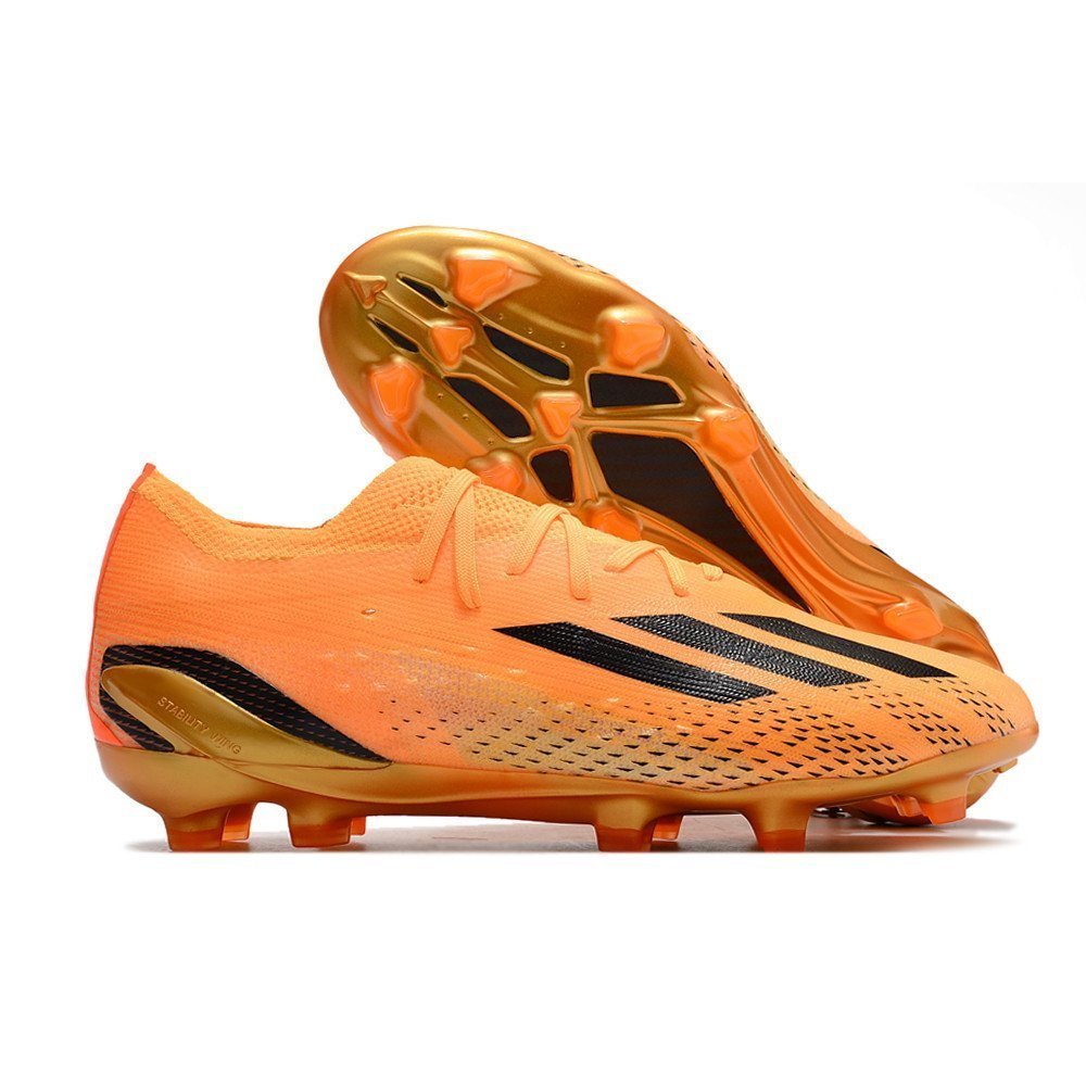 พร้อมสต็อก Original Futsal Soccer Shoes X Speedportal .1 2022 World Cup Boots FG Football Shoes Mens