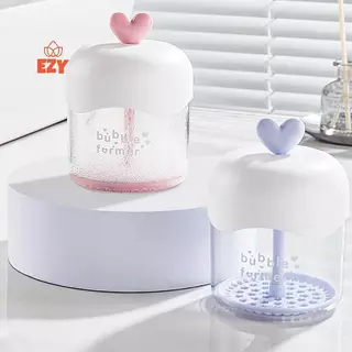 EZY แบบพกพา Face Cleanser อาบน้ําแชมพูเจลโฟม Maker Bubble Press Foamer อุปกรณ์ทําความสะอาดฟองถ้วย Make Up Removal เครื่องมือใหม่